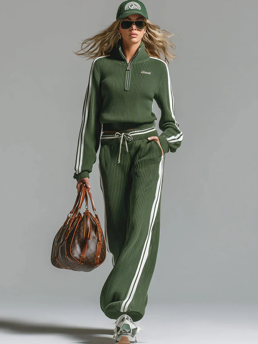 Green Retro Co-ord Set