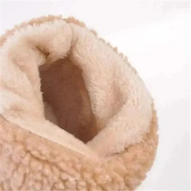 Juliana™ | Warm Winter Boots with Fold-Over Collar
