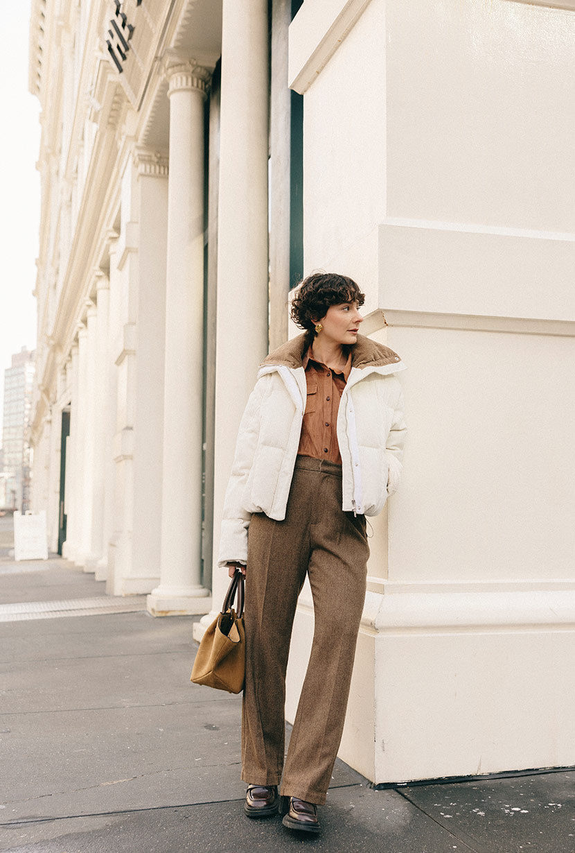 Reign Wool Pants - Hazelnut