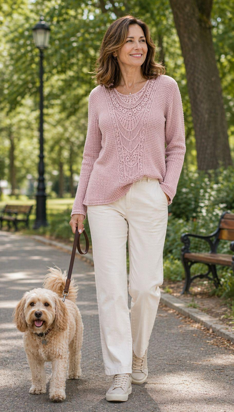 Caroline | Elegant Ibiza Knit Top