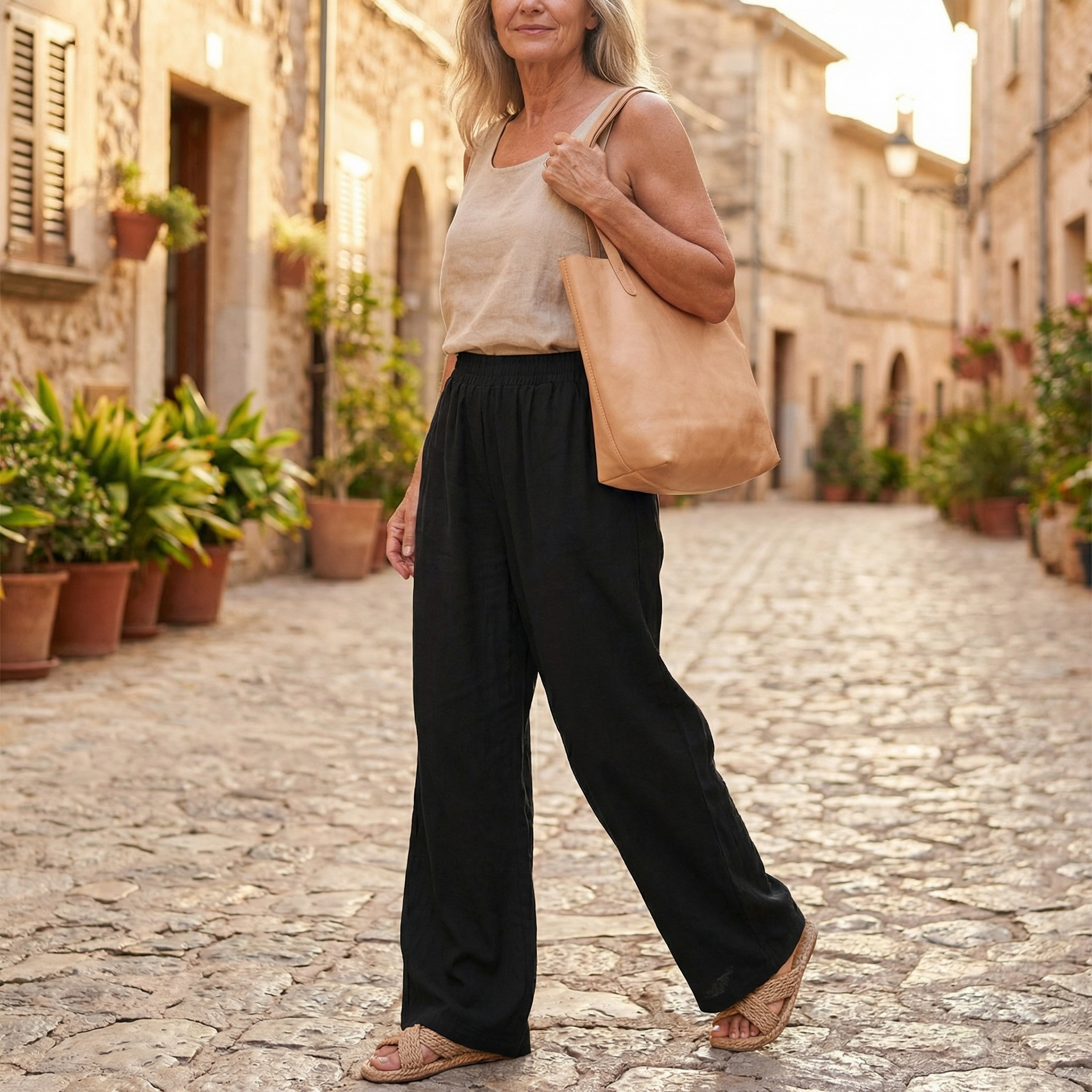 Julie - Airy and Elegant Pants