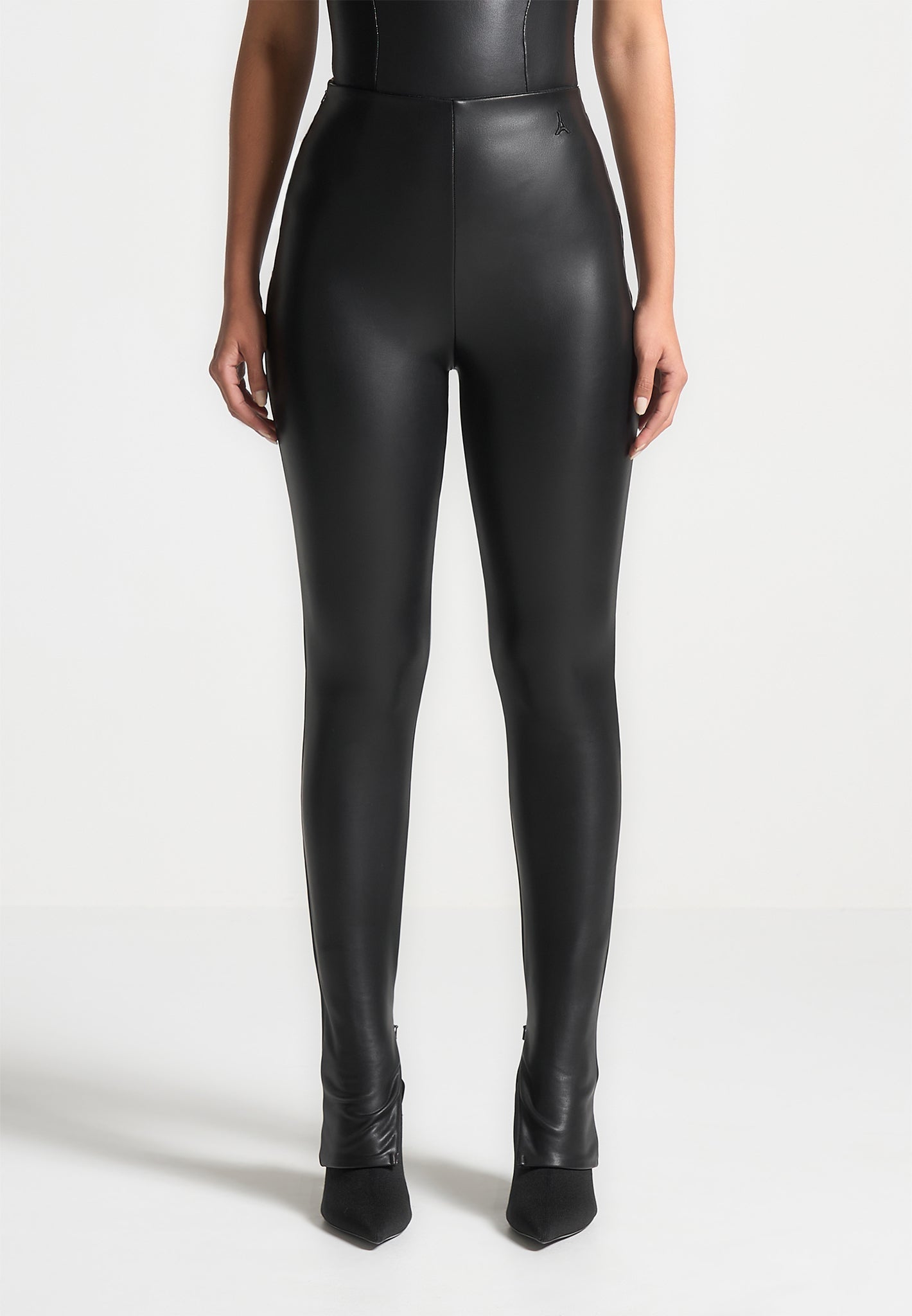 Leather Leggings - Black