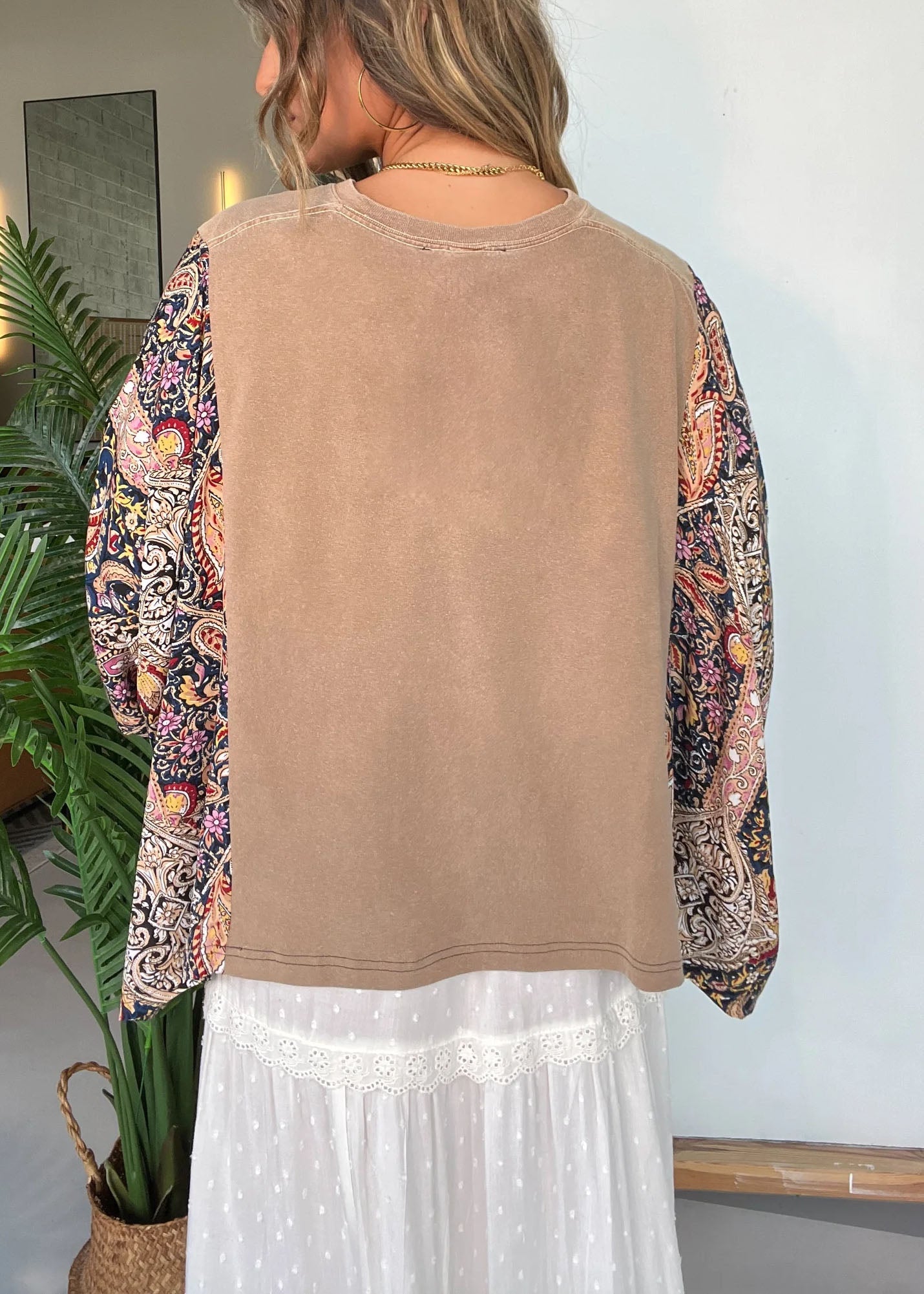 Def Leppard Mix & Match Tee Taupe（No Patch）