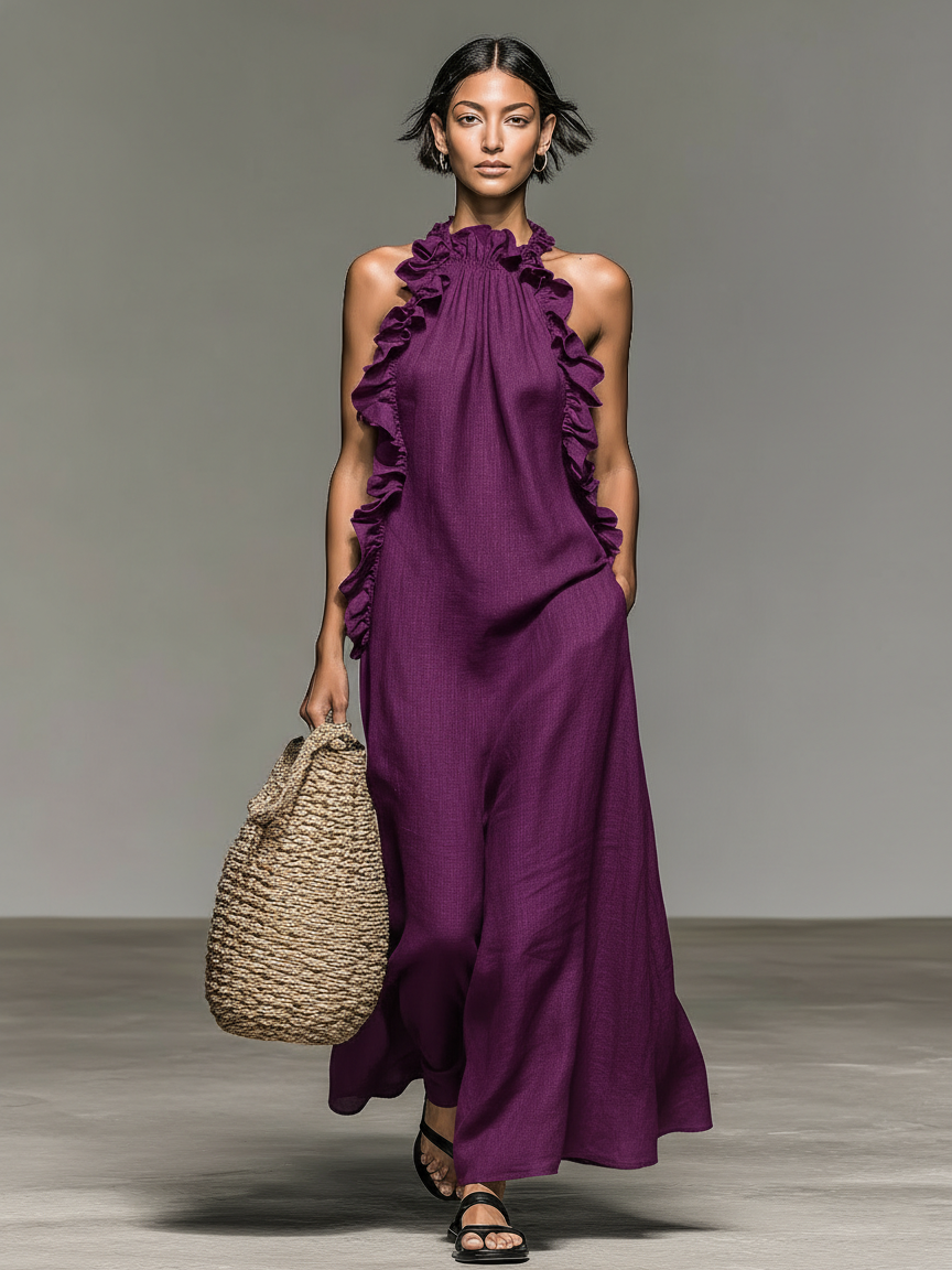 Gladys™ Maxi Dress with pockets.
