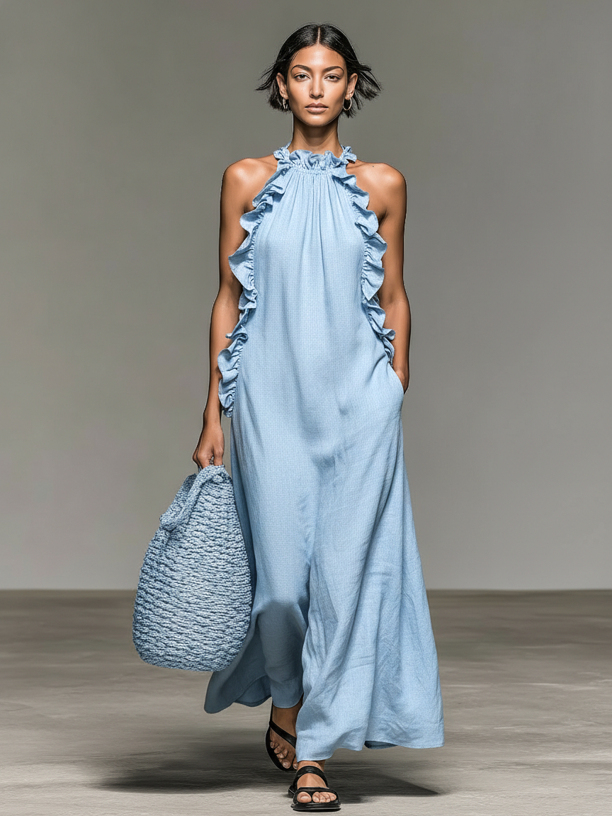 Gladys™ Maxi Dress with pockets.